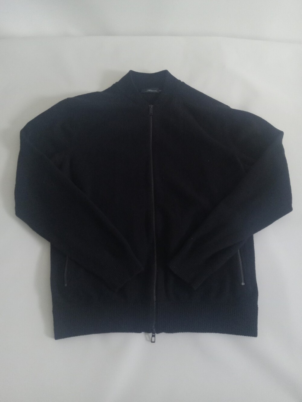 Rodd & Gunn Men's Sweater Jacket Australian Wool Blend Black Sz XL FULL ZIP